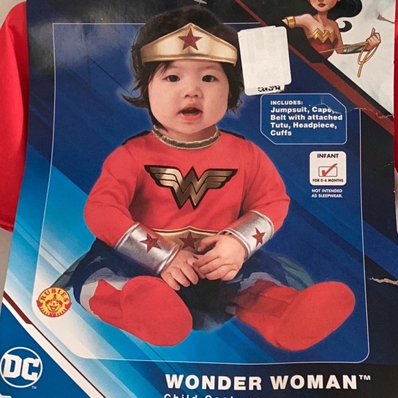 Wonder Woman infant costume sz 0-6 months - Picture 2 of 4